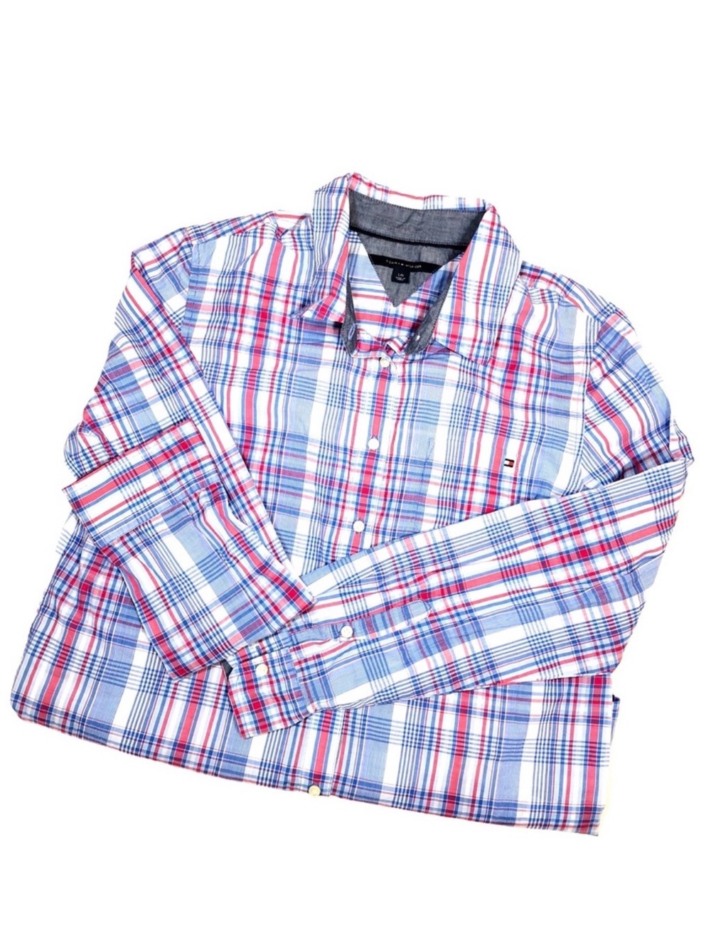 Tommy Hilfiger | Red, White and Blue Button Shirt